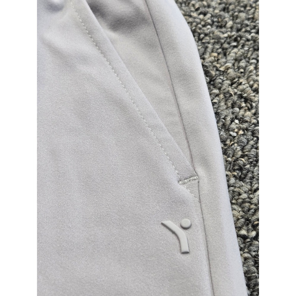 Yogalicious Lux Manhattan Chic Jogger Heather W XS Light Gray Athletic Pants - Picture 3 of 7